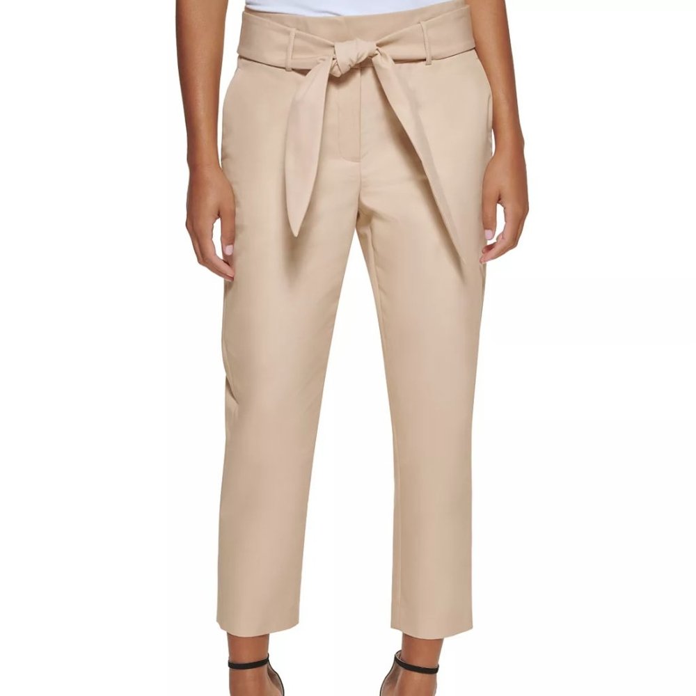 DKNY Tie-Front Pants